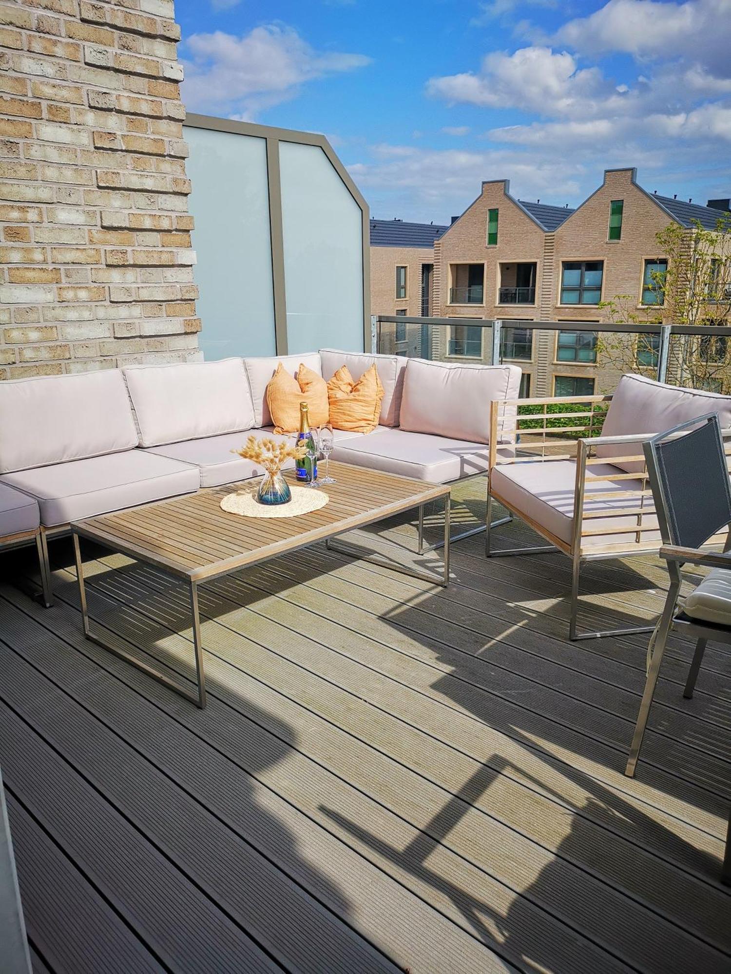 Penthouse Sonneneck , Am Alten Deich 4-6, Whg 2 25 Dangast Exterior foto